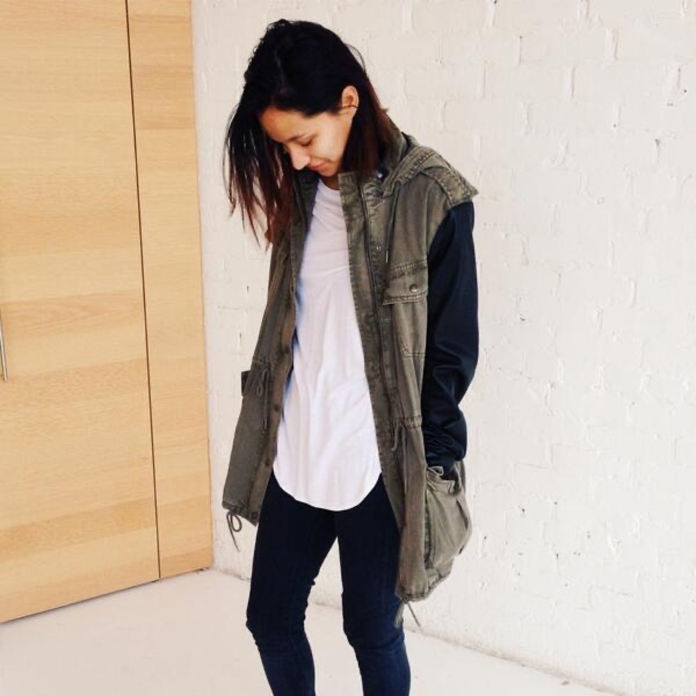 Aritzia Talula Balfour Trooper Utility Jacket
